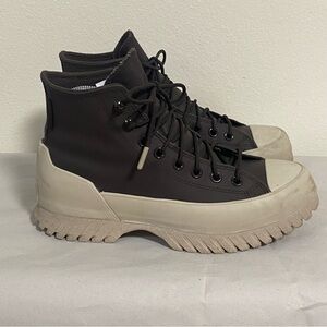 Converse Sneakers Men’s 7.5/ W 9.5 Brown Cream Chuck Taylor All Star Lugged Shoe